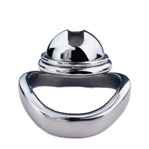 Stainless Steel Hemisphere Pee Hole Chastity Cage 45 mm #168C Buy in Singapore LoveisLove U4RiaStainless Steel Hemisphere Pee Hole Chastity Cage 45 mm #168C Buy in Singapore LoveisLove U4Ria