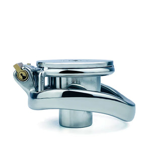 Stainless Steel Inverted Double Cylinder Flat Chastity Cage 45 MM with 57 MM Metal Catheter #150C For Him - Chastity Devices
Buy Sex Toys in Singapore LoveisLove U4Ria