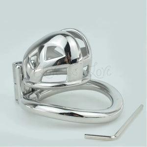 Stainless Steel Micro Mamba Chastity Cage 45 mm #141