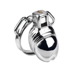 Stainless Steel Anatomically Contoured Restraint Device System with 45mm Ring in Silver
