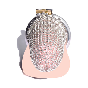 Stainless Steel Standard Metal Mesh Chastity Cage #196 45 MM For Him - Chastity Devices Buy Sex Toys in Singapore LoveisLove U4Ria