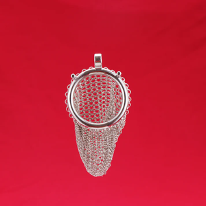Stainless Steel Standard Metal Mesh Chastity Cage #196 45 MM For Him - Chastity Devices Buy Sex Toys in Singapore LoveisLove U4Ria