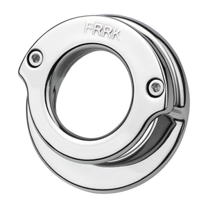 Stainless Steel Double Ring Ball Clamp Chastity Cage with Belt #293M For Him - Chastity Devices Buy Sex Toys in Singapore LoveisLove U4Ria
