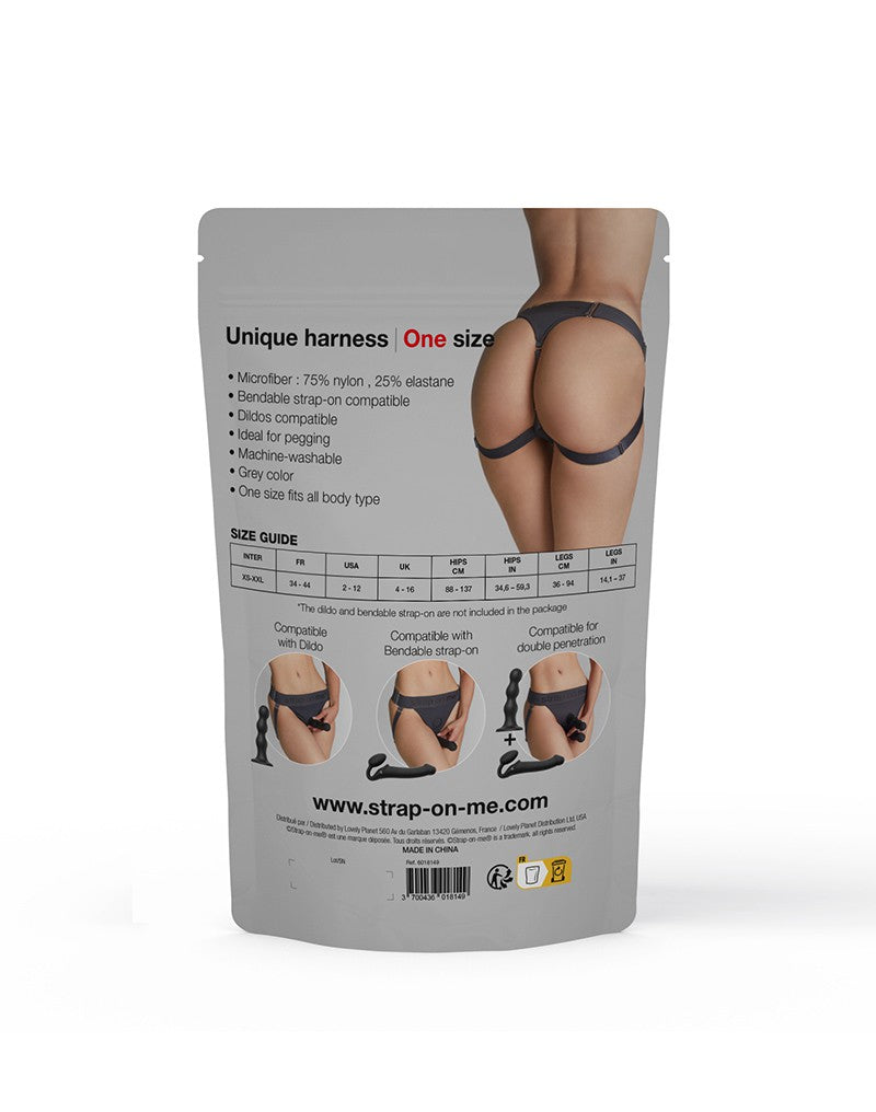 Strap-On-Me Unique Harness Grey Buy in Singapore LoveisLove U4Ria