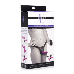 Strap U Double Take 10X Double Penetration Vibrating Strap-on Harness Buy in Singapore LoveisLove U4Ria 