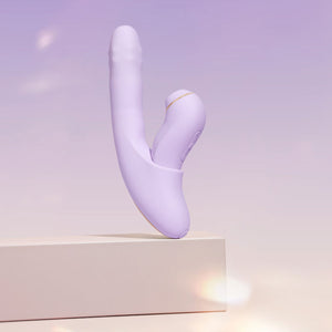 Svakom DuoGlow App-Controlled Thrusting Vibrator With Pulsating Stimulator Buy in Singapore LoveisLove U4Ria 
