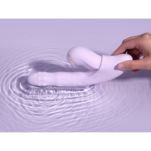 Svakom DuoGlow App-Controlled Thrusting Vibrator With Pulsating Stimulator Buy in Singapore LoveisLove U4Ria 