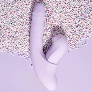 Svakom DuoGlow App-Controlled Thrusting Vibrator With Pulsating Stimulator Buy in Singapore LoveisLove U4Ria 