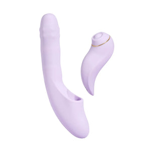Svakom DuoGlow App-Controlled Thrusting Vibrator With Pulsating Stimulator Buy in Singapore LoveisLove U4Ria 