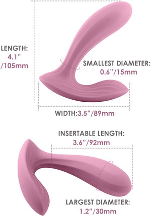 Svakom Erica Wearable Vibrator with App Control Romantic Rose or Dusty Blue  Buy in Singapore LoveisLove U4Ria 