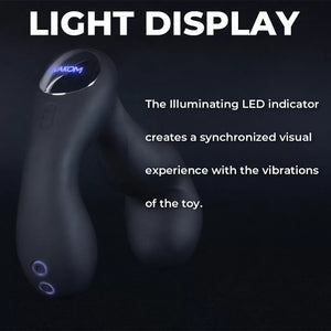 Svakom Iker App-Controlled Prostate and Perineum Vibrator Black (With Videos Demo)