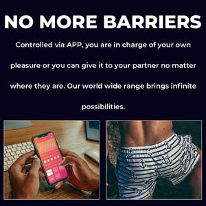 Svakom Iker App-Controlled Prostate and Perineum Vibrator Black (With Videos Demo)