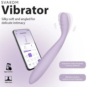 Svakom Cici 2 App-Controlled Slim Vibrator Award-Winning & Famous - Svakom Award-Winning & Famous - Svakom Buy Sex Toys in Singapore LoveisLove U4Ria