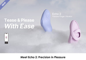 Svakom Echo 2 Heating Flexible Finger Vibrator