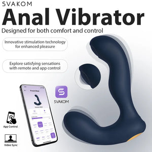 Svakom Iker Neo Interactive Pulsating Prostate and Perineum Vibrator (Authorized Dealer) Award-Winning & Famous - Svakom Buy Sex Toys in Singapore LoveisLove U4Ria