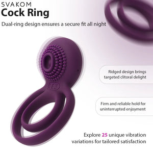 Svakom Tammy Double-Ring Vibrator (Authorized Dealer) Award-Winning & Famous - Svakom Buy Sex Toys in Singapore LoveisLove U4Ria