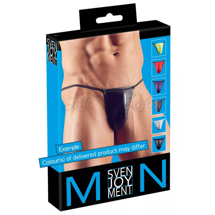 Svenjoyment Underwear Pack of 7 assorted Strings S-L One Size