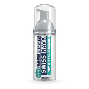 Swiss Navy New Foaming Dispenser Toy & Body Cleaner 1.6oz
