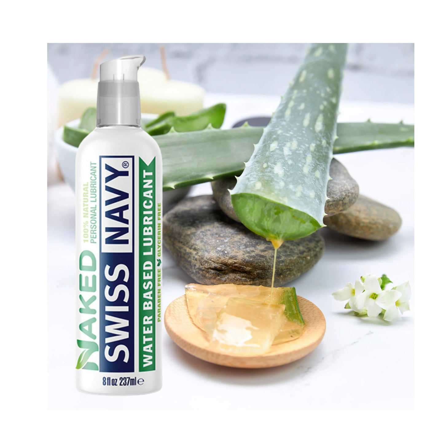 Swiss Navy All Natural Premium Water Based Glide Lubricant Love is Love Swiss Navy All Natural Premium Water Based Glide Lubricant Love is Love