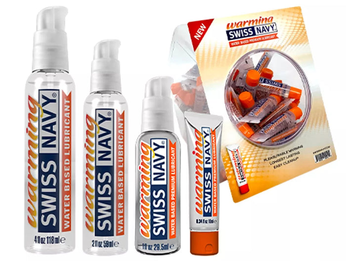 Swiss Navy Water Based Warming Premium Lubricant (Newly Arrived!)