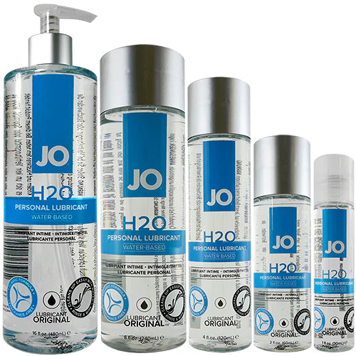 System JO H2O Original Lubricant 5ml or 30ml or 60 ml or 120 ml or 240 ml or 480ml