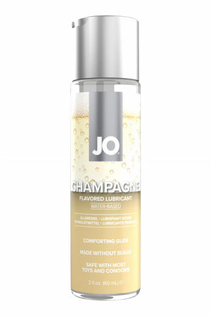 System JO Champagne Flavored Water-Based Lubricant 2 FL OZ 60 ML (New Flavor)