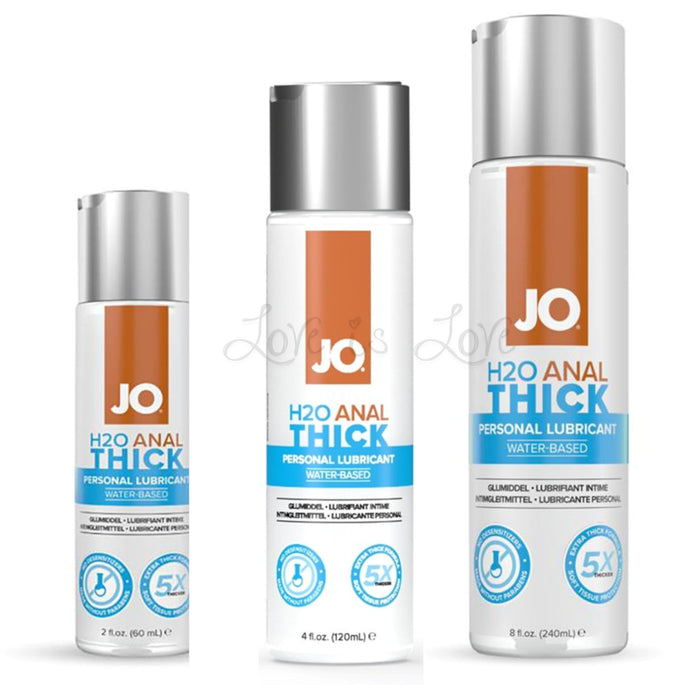 System JO H2O Anal Thick Water-Based Lubricant