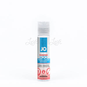 System Jo H2O Warming Wated-Based Lubricant 30 ml or 60 ml or 120 ml