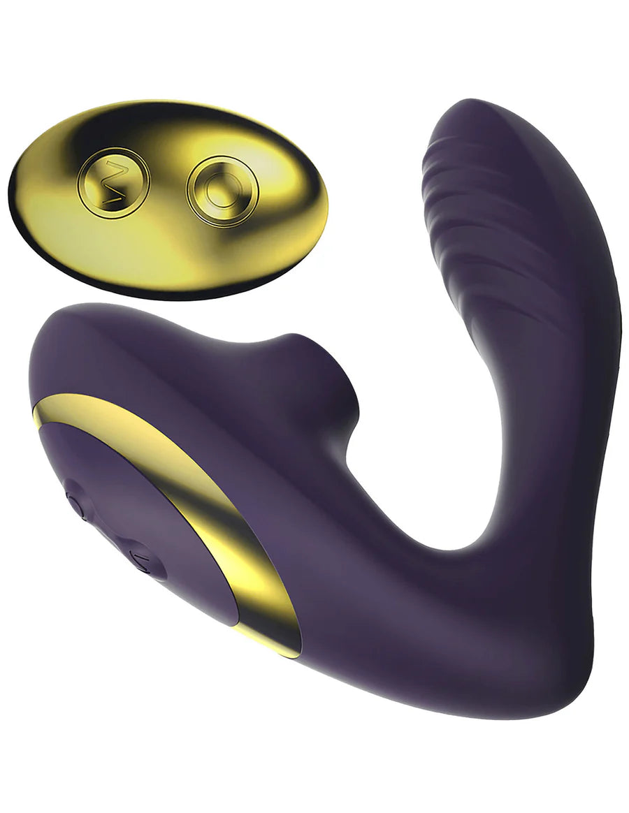 Tracy's Dog OG Pro 2 Clitoral Sucking Vibrator with Remote Control Pur Love is Love Tracy's Dog OG Pro 2 Clitoral Sucking Vibrator with Remote Control Pur Love is Love