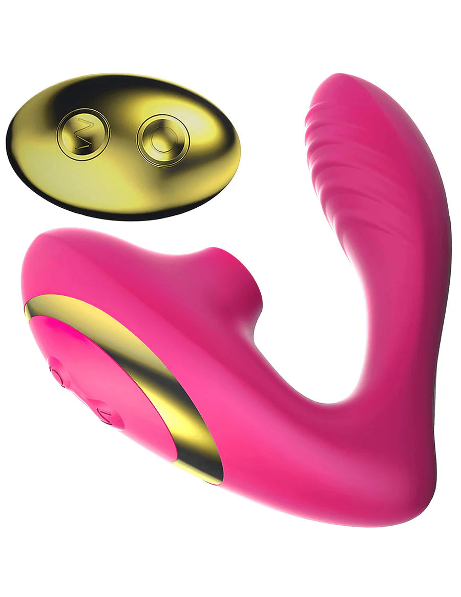 Tracy's Dog OG Pro 2 Clitoral Sucking Vibrator with Remote Control Pur   Love is Love
