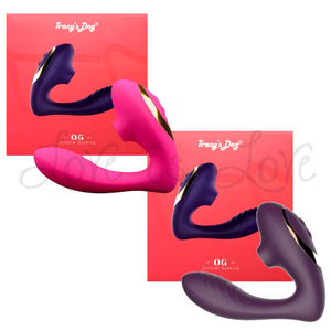 Tracy's Dog Clitoral Sucking and G-Spot Vibrator buy at LoveisLove U4Ria Singapore
