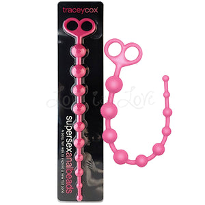 Tracey Cox Supersex Silicone Anal Beads Anal - Anal Beads & Balls Buy Sex Toys in Singapore LoveisLove U4Ria