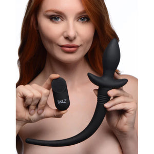 Tailz Waggerz Wagging and Vibrating Puppy Tail Anal Plug Buy in Singapore LoveisLove U4Ria 