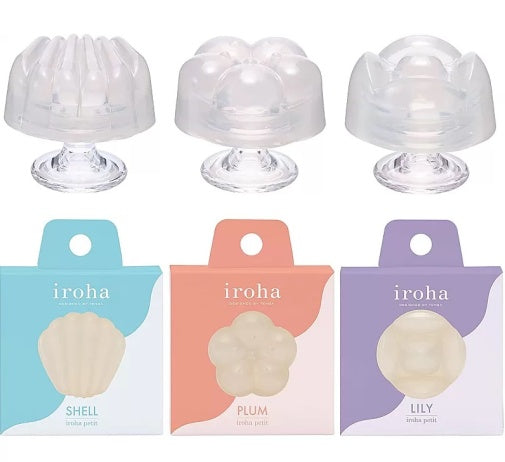Tenga Iroha Petit Clitoral Massager Shell or Plum or Lily