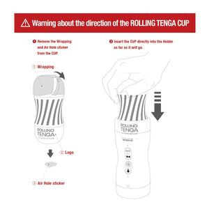 Tenga Vacuum Gyro Roller Suction x Rotation Masturbator