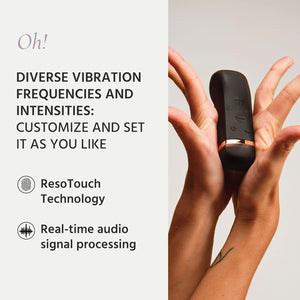 The Handy The Oh! App-Controlled Smart Sound Wave Vibrator (Sync With Music)