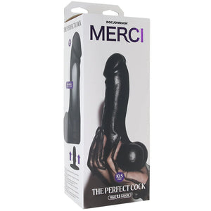 Doc Johnson Merci The Perfect Cock Dildo with Removable Vac-U-Lock Suction Cup 7.5 or 10.5 in Buy in Singapore LoveisLove U4Ria