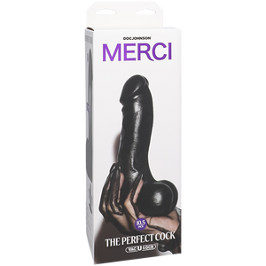 Doc Johnson Merci The Perfect Cock Dildo with Removable Vac-U-Lock Suction Cup 7.5 or 10.5 in Buy in Singapore LoveisLove U4Ria