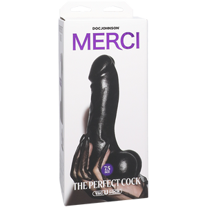 Doc Johnson Merci The Perfect Cock Dildo with Removable Vac-U-Lock Suction Cup 7.5 or 10.5 in Buy in Singapore LoveisLove U4Ria