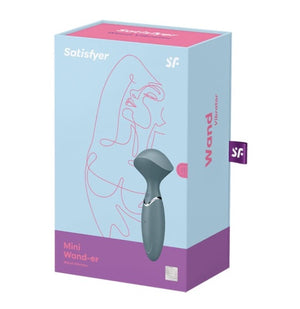 The Satisfyer Mini Wand-er Vibrator Blue (Authorized Retailer)