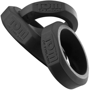 Tom Of Finland 3 Piece Silicone Cock Ring Set