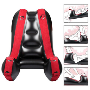 Toughage Inflatable Split Leg Sex Sofa with Bondage Straps loveislove love is love buy sex toys singapore u4ria