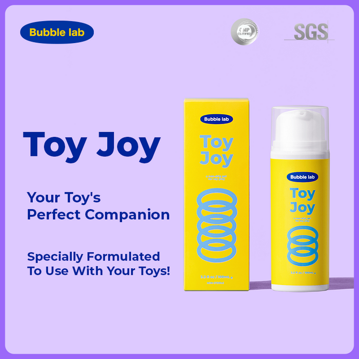 Bubble Lab Toy Joy Water Based Non-Drip Gel Lubricant With Hyaluronic Acid 100 ML