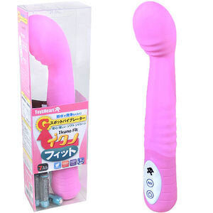 Toysheart Ikuno Fit G Spot Vibrator Pink