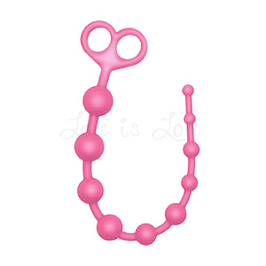 Tracey Cox Supersex Silicone Anal Beads Anal - Anal Beads & Balls Buy Sex Toys in Singapore LoveisLove U4Ria