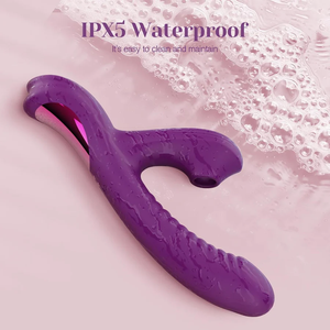Tracy's Dog Beta Rabbit 3-in-1 Sucking Come-hither Vibrator Vibrators - Clit Stimulation & G-Spot Buy Sex Toys in Singapore LoveisLove U4Ria