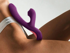 Tracy's Dog Beta Rabbit 3-in-1 Sucking Come-hither Vibrator Vibrators - Clit Stimulation & G-Spot Buy Sex Toys in Singapore LoveisLove U4Ria