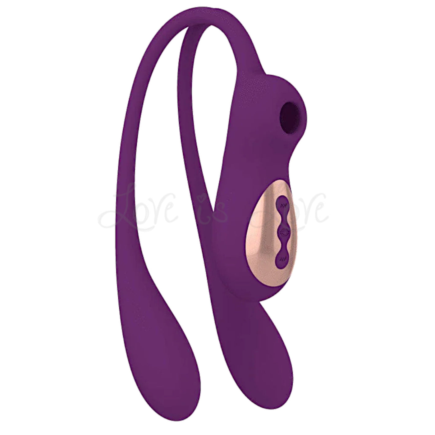 Tracy's Dog Pamela Double Egg Clitoral Sucking Vibrator Love is Love Tracy's Dog Pamela Double Egg Clitoral Sucking Vibrator Love is Love