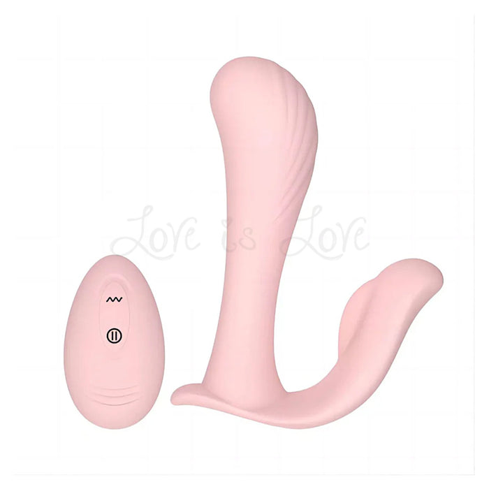 Tracy's Dog Remote Control Wearable Panty Vibrator Pink