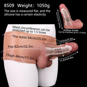 Silicone Strap-on Hollow Penis Briefs 5.3 INCH Strap-Ons & Harnesses - Strap-On Dildos Buy Sex Toys in Singapore LoveisLove U4Ria